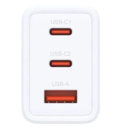 D-Link DCP-651 Cargador de Pared GaN 65W 2x USB-C y 1x USB-A Blanco D-Link DCP-651 Cargador de Pared GaN 65W 2x USB-C y 1x USB-A Blanco